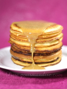 pancakes amande cr&egrave;me de nougat
