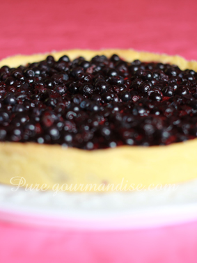 tarte myrtilles recette puregourmandise pure gourmandise