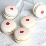 Mes macarons au yuzu et au gingembre - www.puregourmandise.com