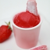 Sorbet à la fraise et aux biscuits roses de Reims - www.puregourmandise.com