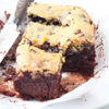 Browkie / Brookie chocolat noisettes - www.puregourmandise.com