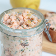 Rillettes de saumon au citron - www.puregourmandise.com