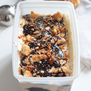 Glace façon banoffee - www.puregourmandise.com
