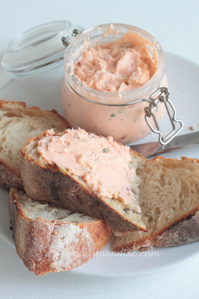 Rillettes aux deux saumons - www.puregourmandise.com