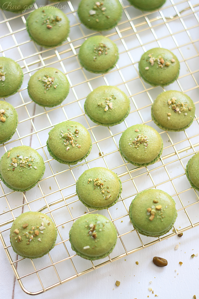Macarons à la pistache - Pure Gourmandise
