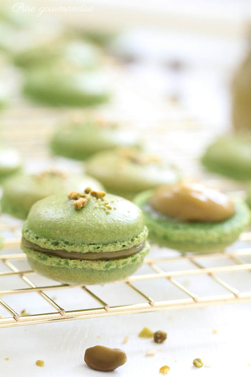 Macarons à la pistache - Pure Gourmandise