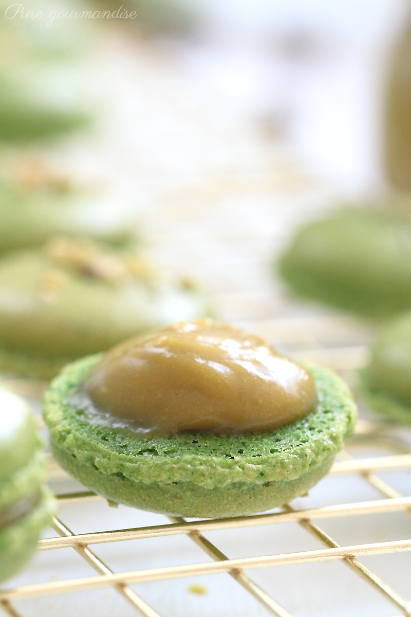 Macarons à la pistache - Pure Gourmandise