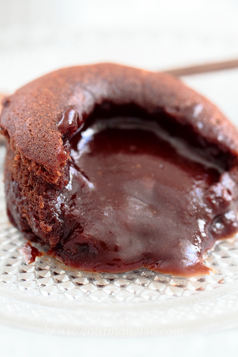 Mi cuits au coeur coulant de chocolat - Pure Gourmandise