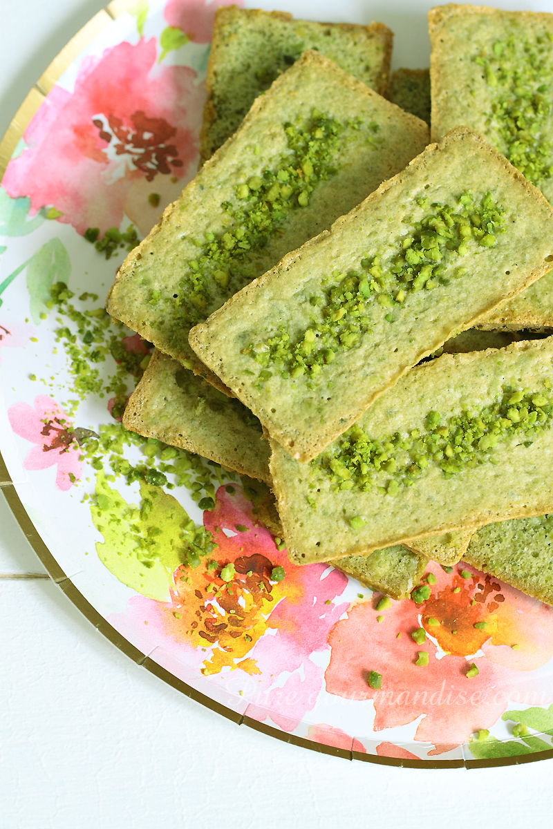 Financiers à la pistache - Pure Gourmandise