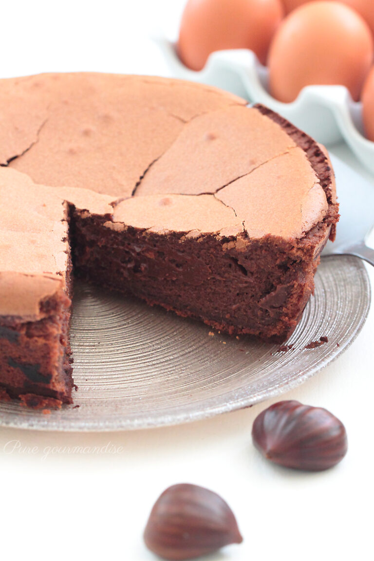 Fondant chocolat crème de marrons - Pure Gourmandise