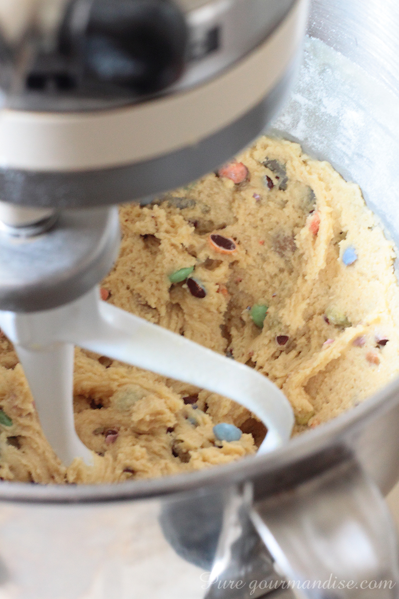 Cookies aux smarties - Pure Gourmandise