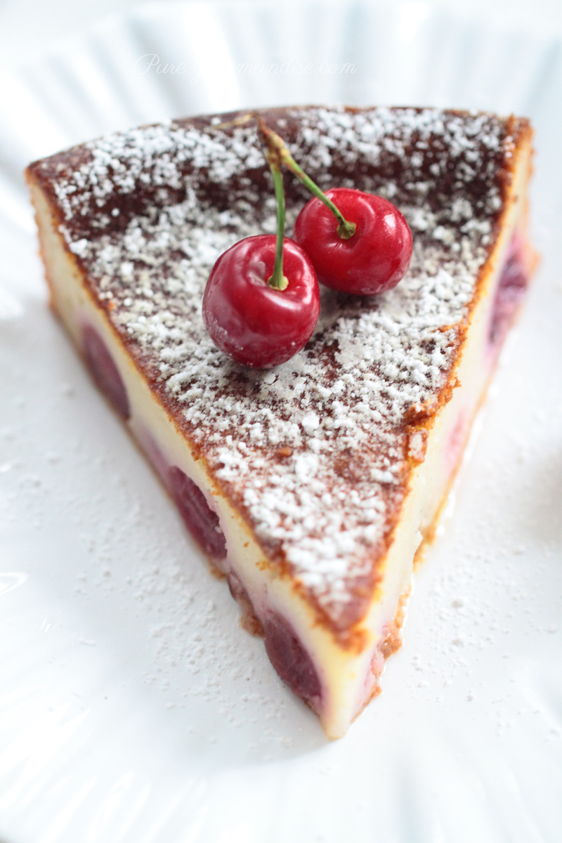 Gâteau fondant cerise mascarpone - Pure Gourmandise