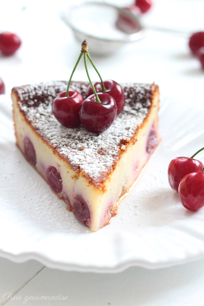 Gâteau fondant cerise mascarpone - Pure Gourmandise