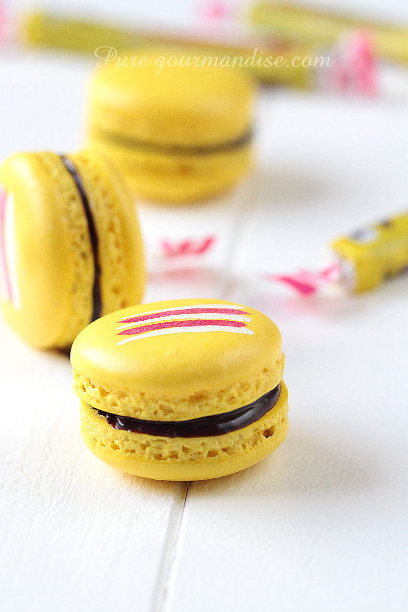 Macarons aux Carambar - Pure Gourmandise