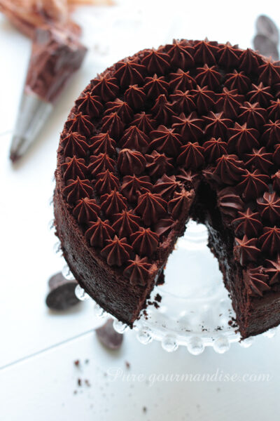 Mud cake au chocolat et au Bailey's - Pure Gourmandise