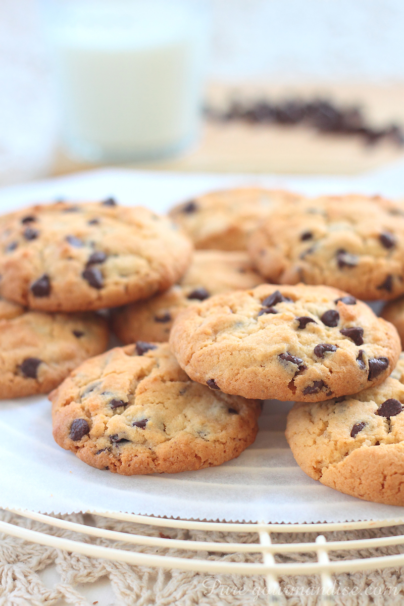 Cookies aux pépites de chocolat - Pure Gourmandise
