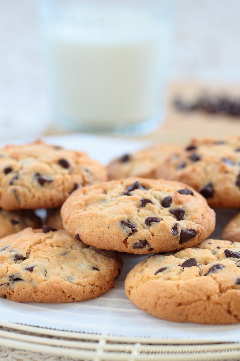 Cookies aux pépites de chocolat - Pure Gourmandise