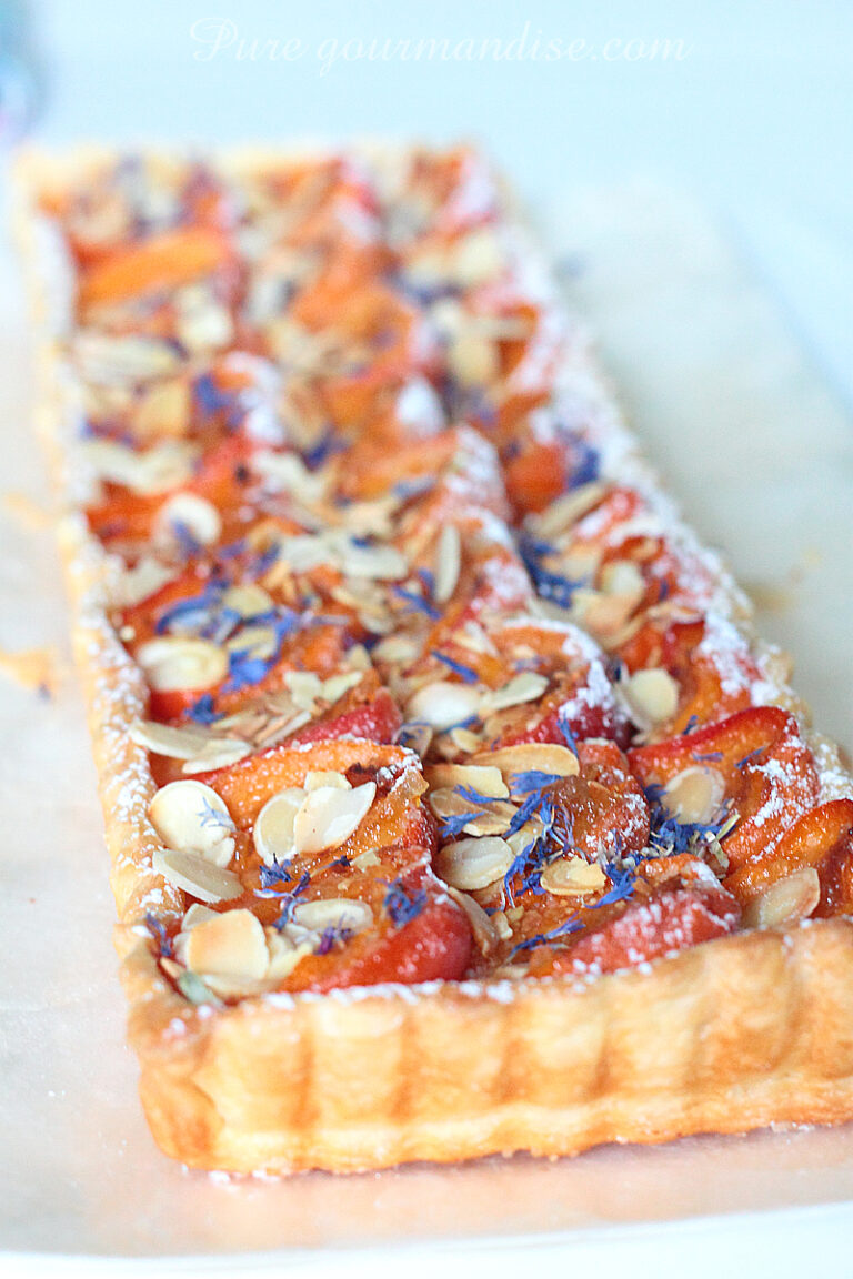 Ma Tarte Feuillet e Abricot Et Bleuet Pure Gourmandise Ma Tarte Feuillet e Abricot Et Bleuet Pure Gourmandise