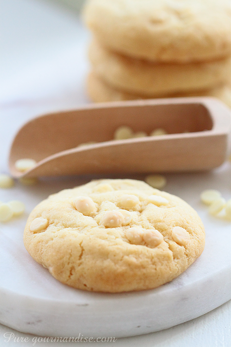 Cookies au chocolat blanc - Pure Gourmandise