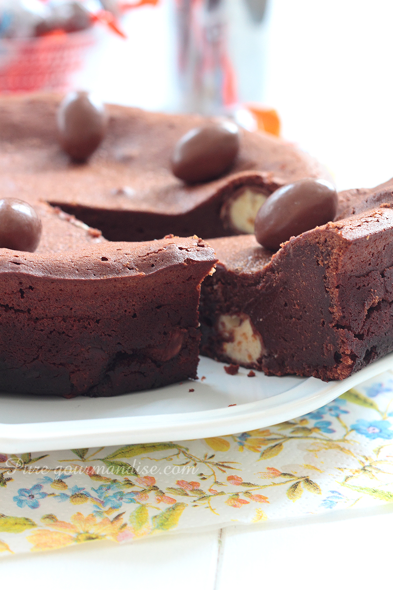 Fondant au chocolat aux Schoko-Bons - Pure Gourmandise