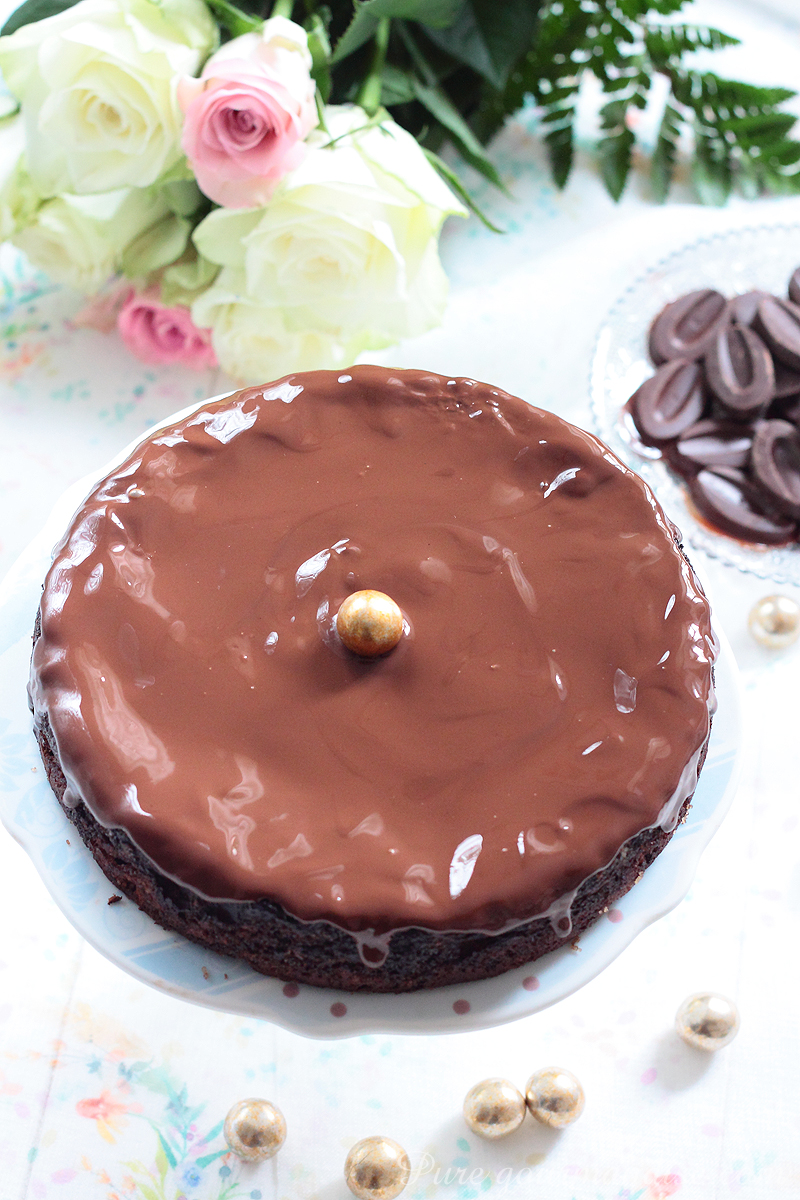 Petit gâteau humide au chocolat noir - Pure Gourmandise