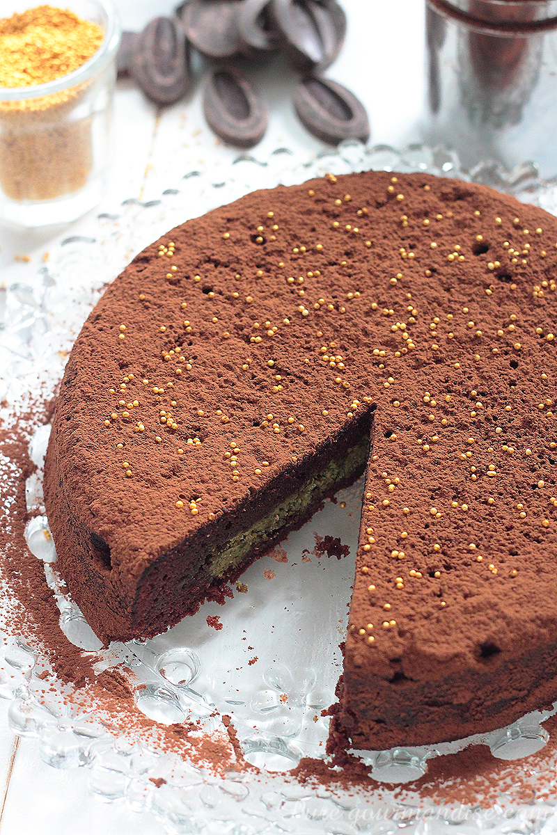 Fondant au chocolat au coeur de pistache - Pure Gourmandise