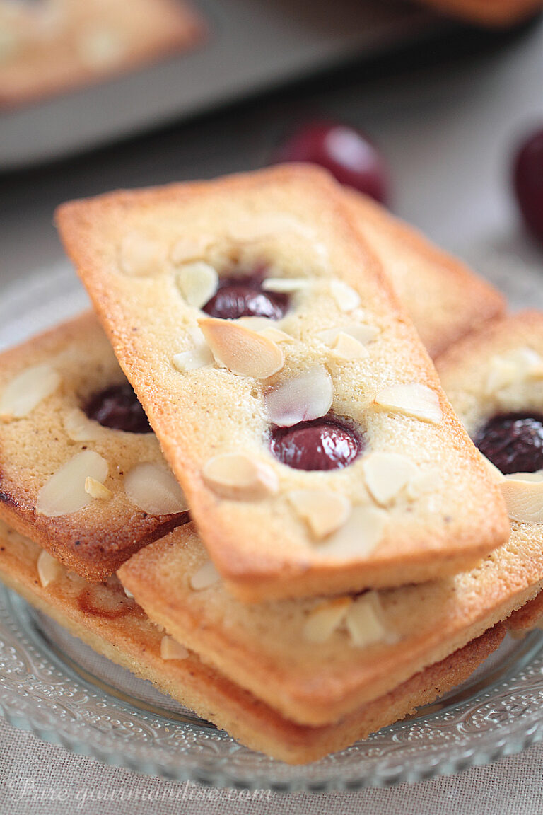 Financiers à la cerise - Pure Gourmandise
