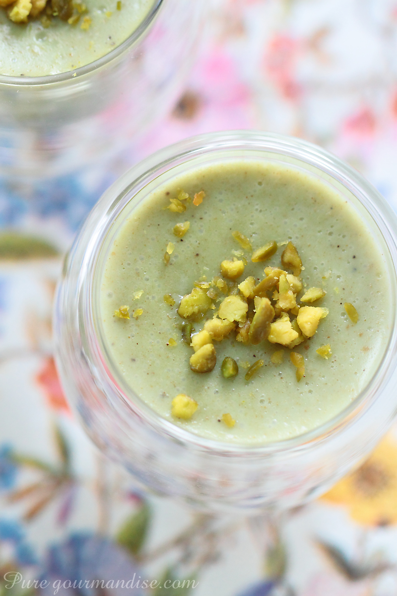 Crème dessert à la pistache - Pure Gourmandise