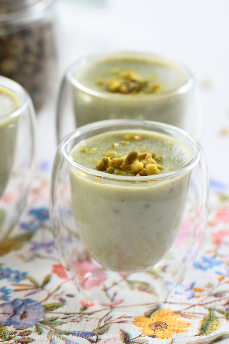 Crème dessert à la pistache - Pure Gourmandise