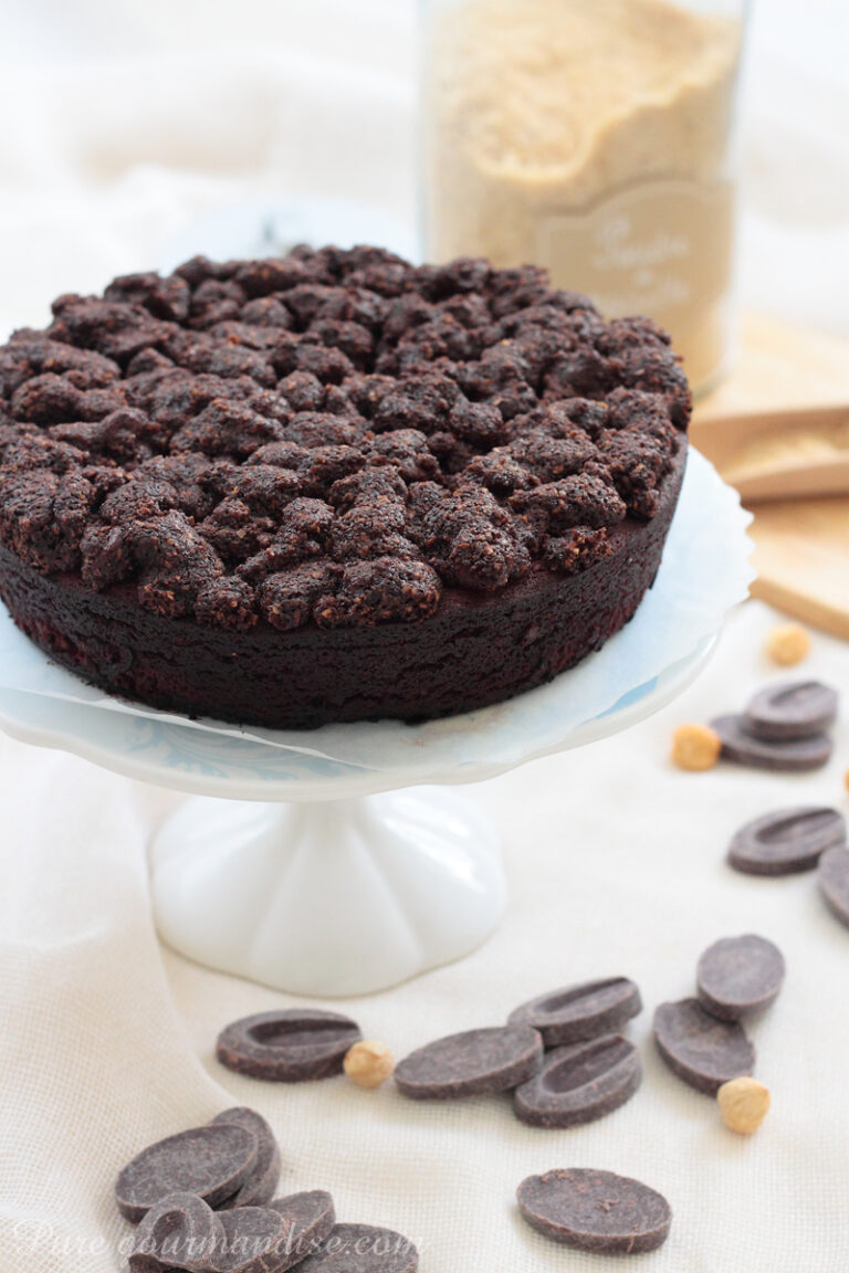 Fondant au chocolat en crumble - Pure Gourmandise