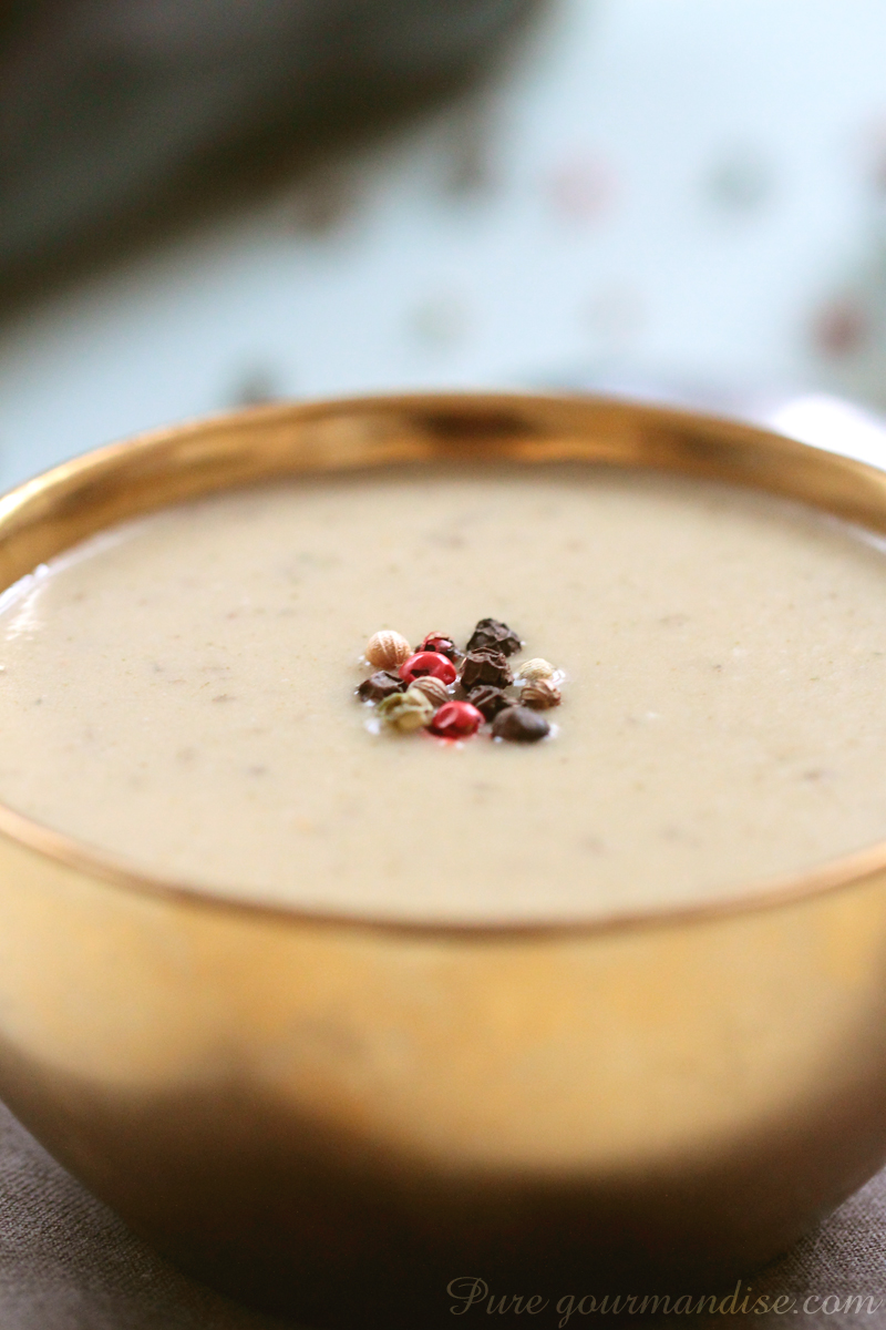 Velouté d'aubergines - Pure Gourmandise