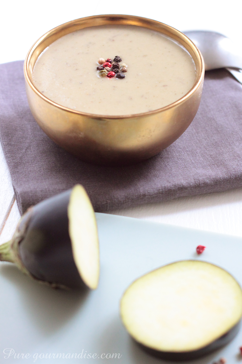 Velouté d'aubergines - Pure Gourmandise