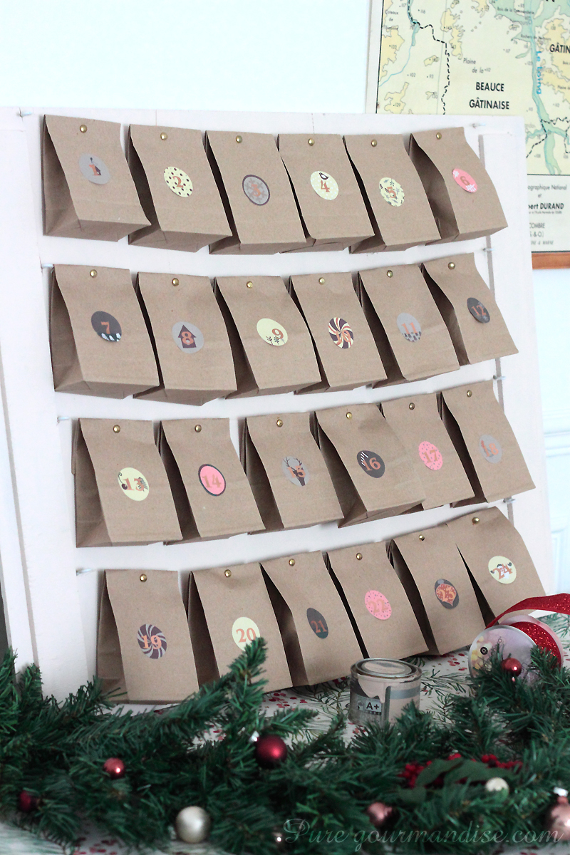 Calendrier de l'avent - Pure Gourmandise