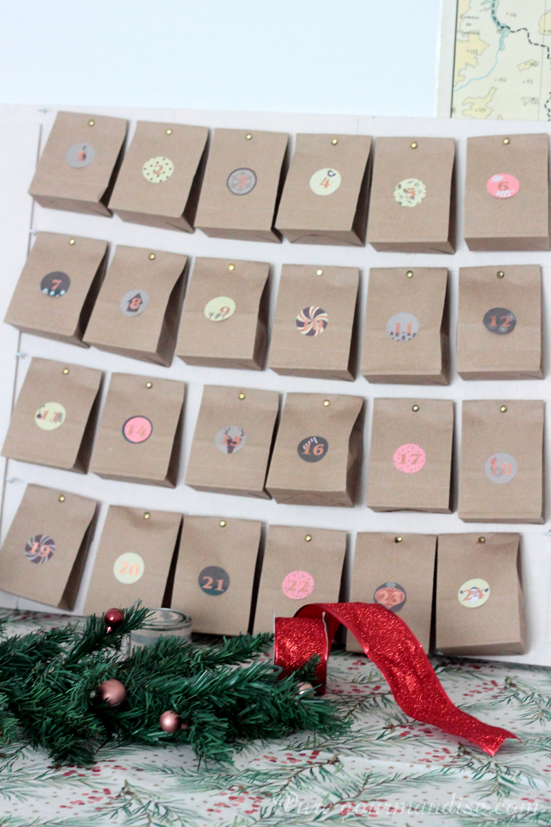 Calendrier de l'avent - Pure Gourmandise