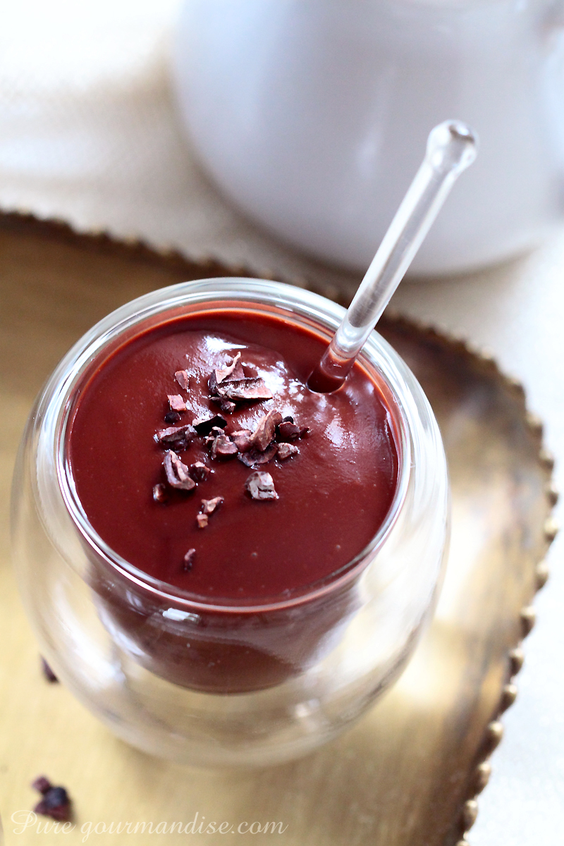 Ganache au chocolat noir - Pure Gourmandise