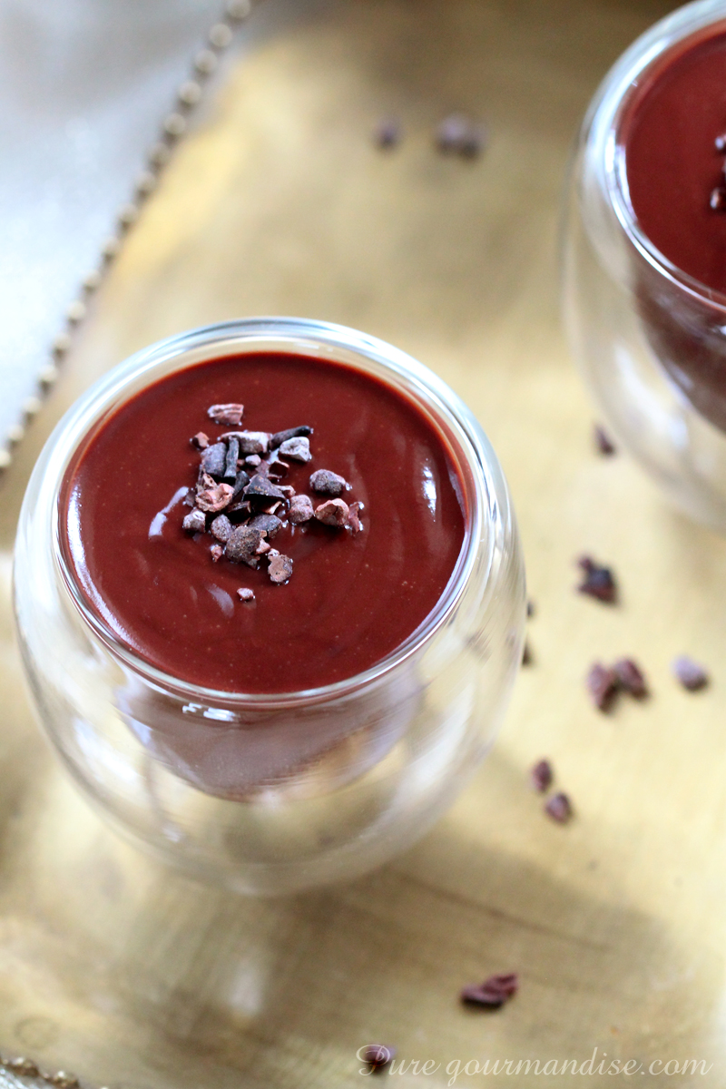 Ganache au chocolat noir - Pure Gourmandise