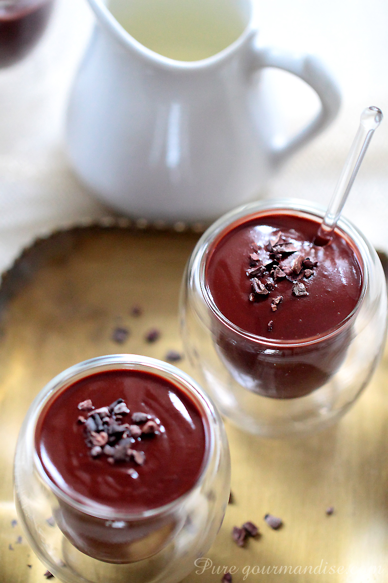 Ganache au chocolat noir - Pure Gourmandise