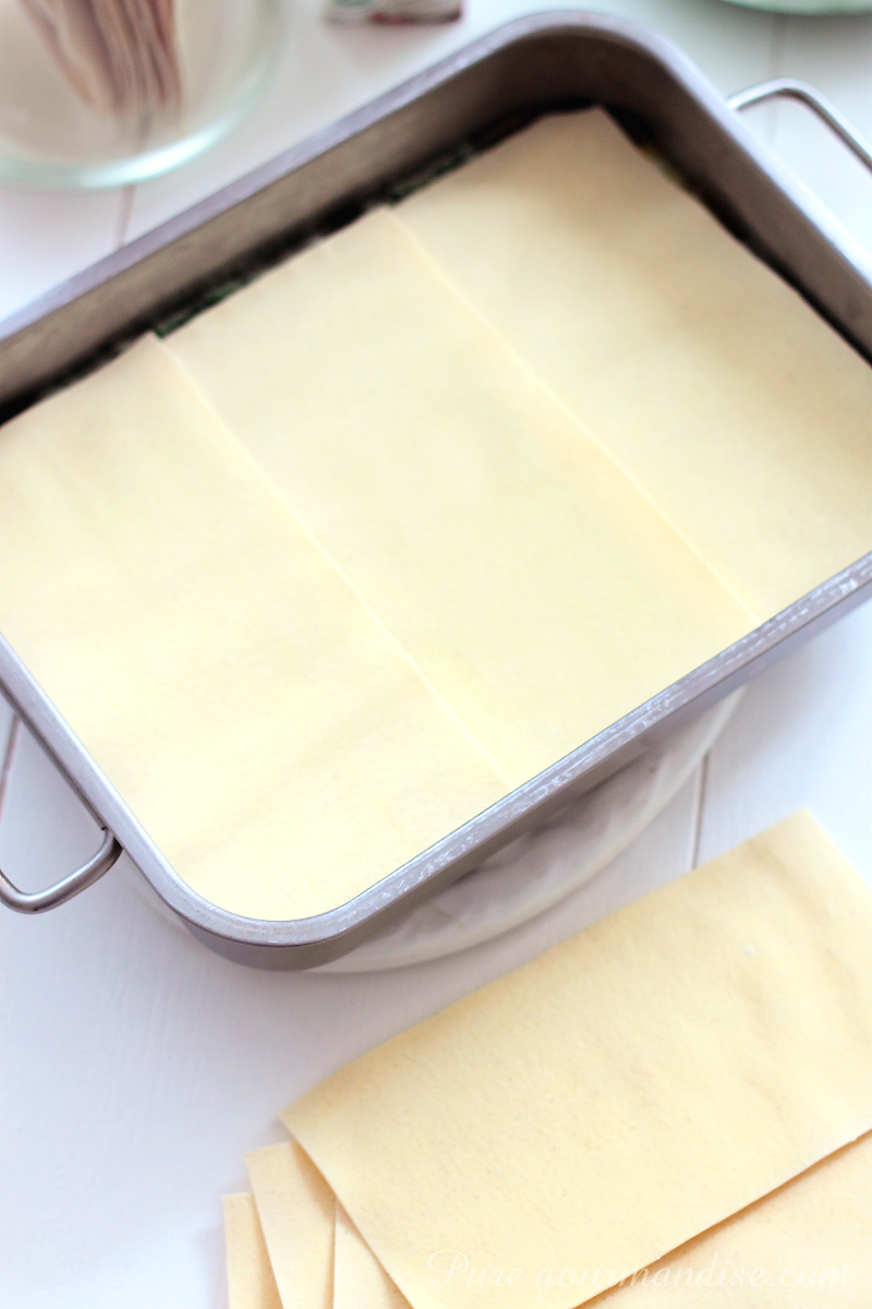 Lasagnes saumon épinards - Pure Gourmandise