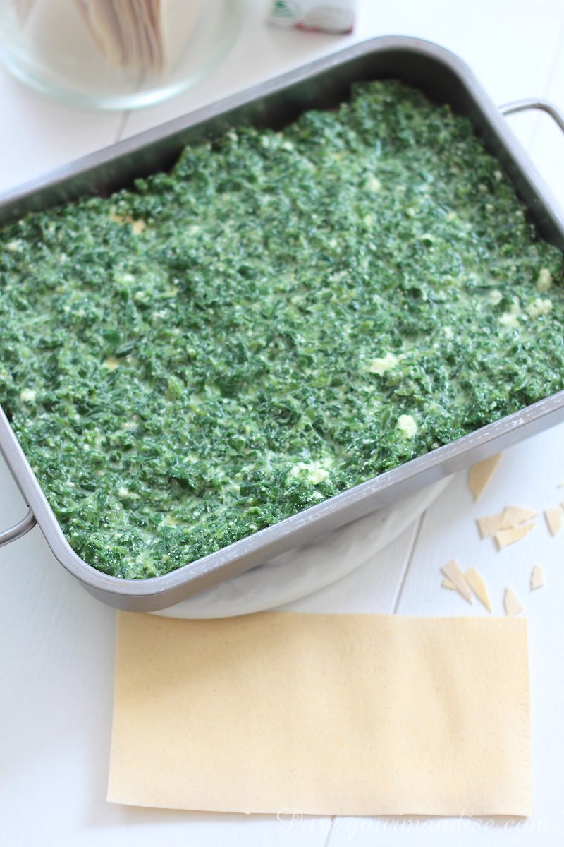 Lasagnes saumon épinards - Pure Gourmandise