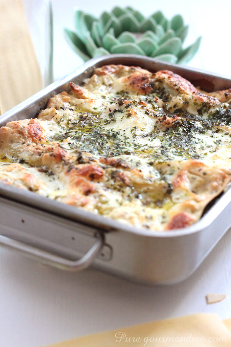 Lasagnes saumon épinards - Pure Gourmandise