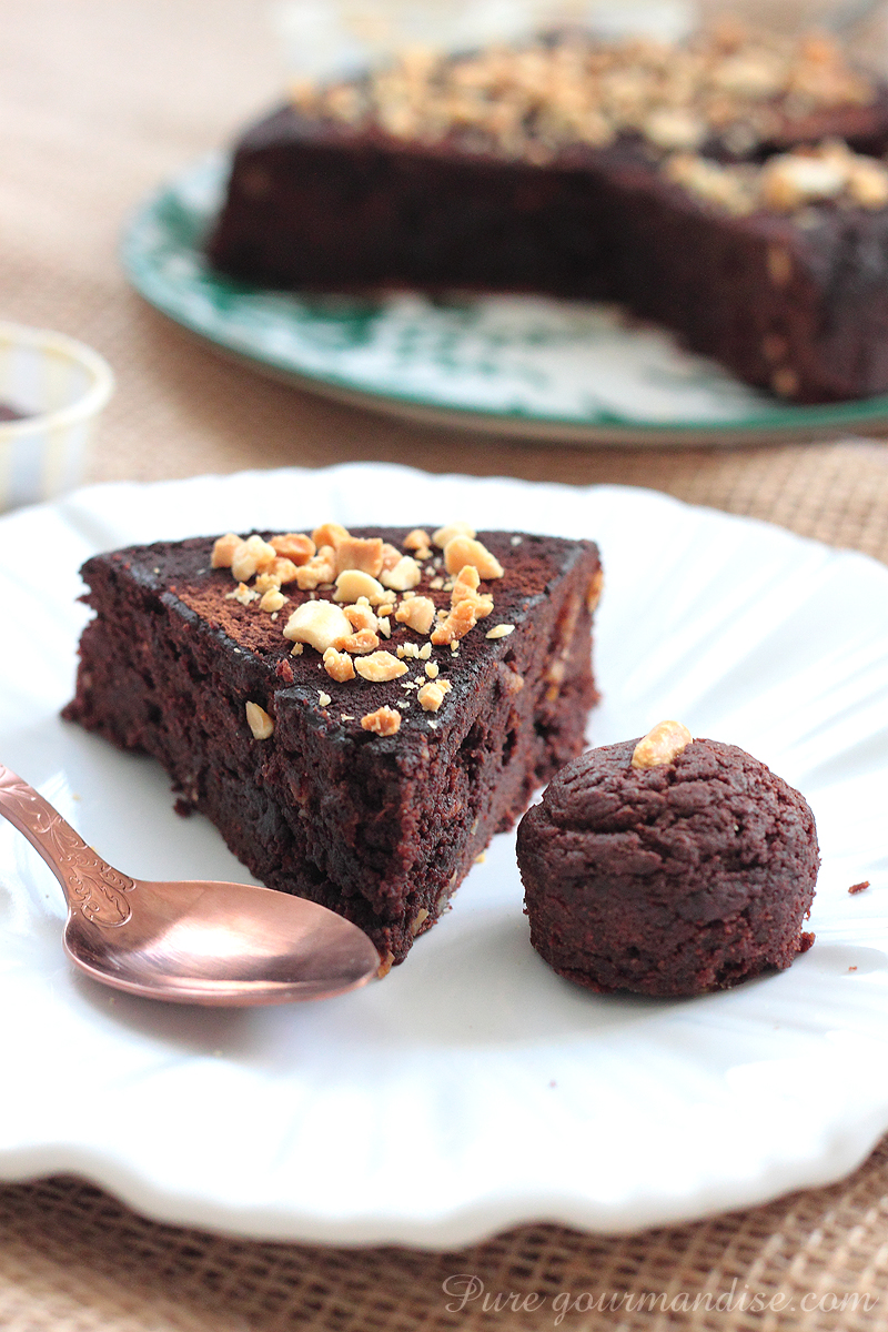 Fondant chocolat cacahuète - Pure Gourmandise