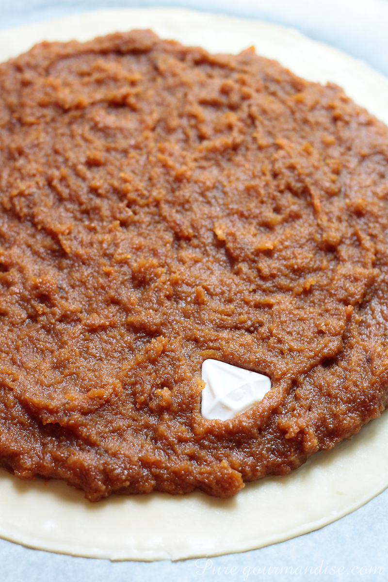 Galette des rois pomme orange caramel - Pure Gourmandise