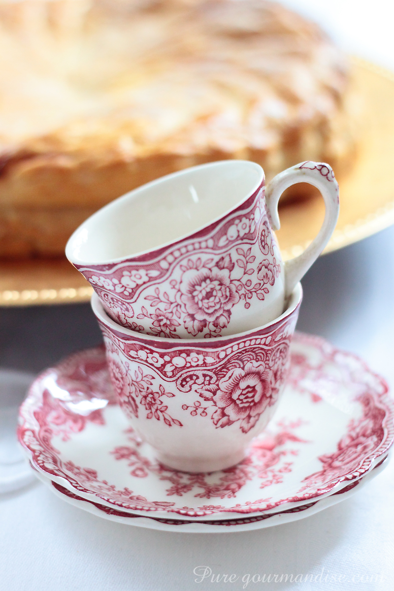 Galette des rois pomme orange caramel - Pure Gourmandise