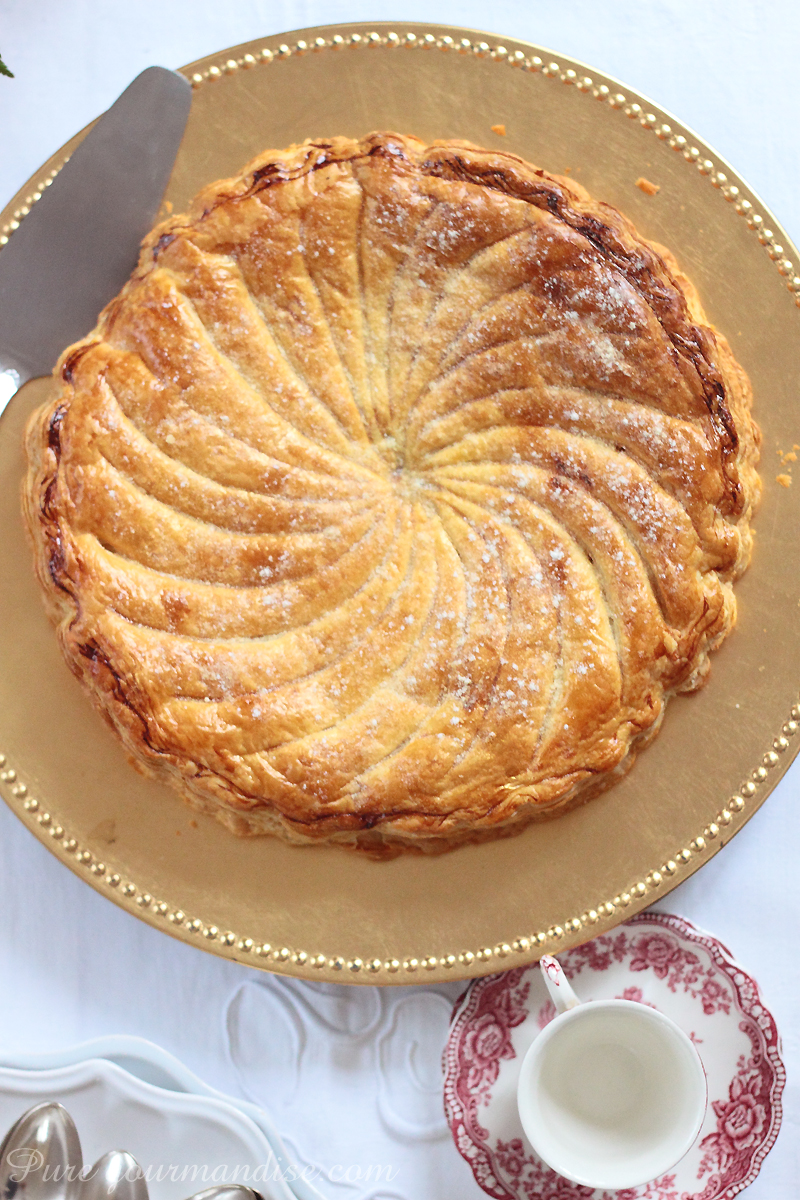 Galette des rois pomme orange caramel - Pure Gourmandise