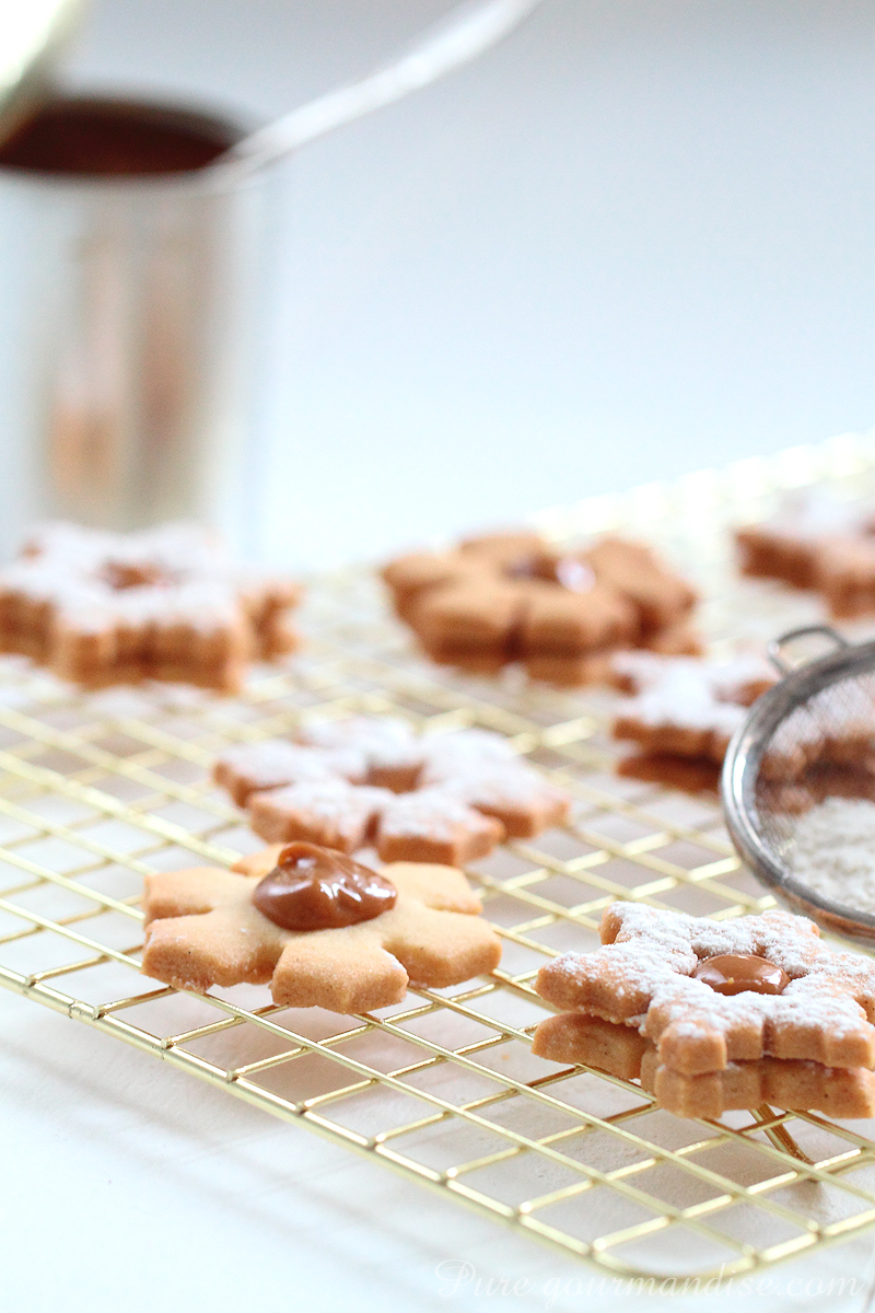 Sablés à la confiture de lait - Pure Gourmandise