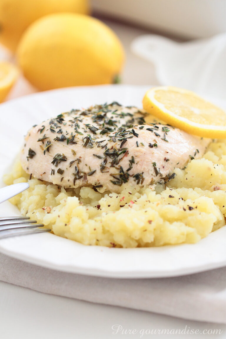 Poulet thym citron - Pure Gourmandise
