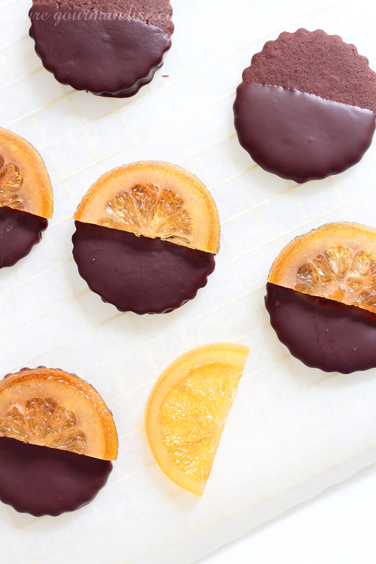 Sablés chocolat orange confite - Pure Gourmandise