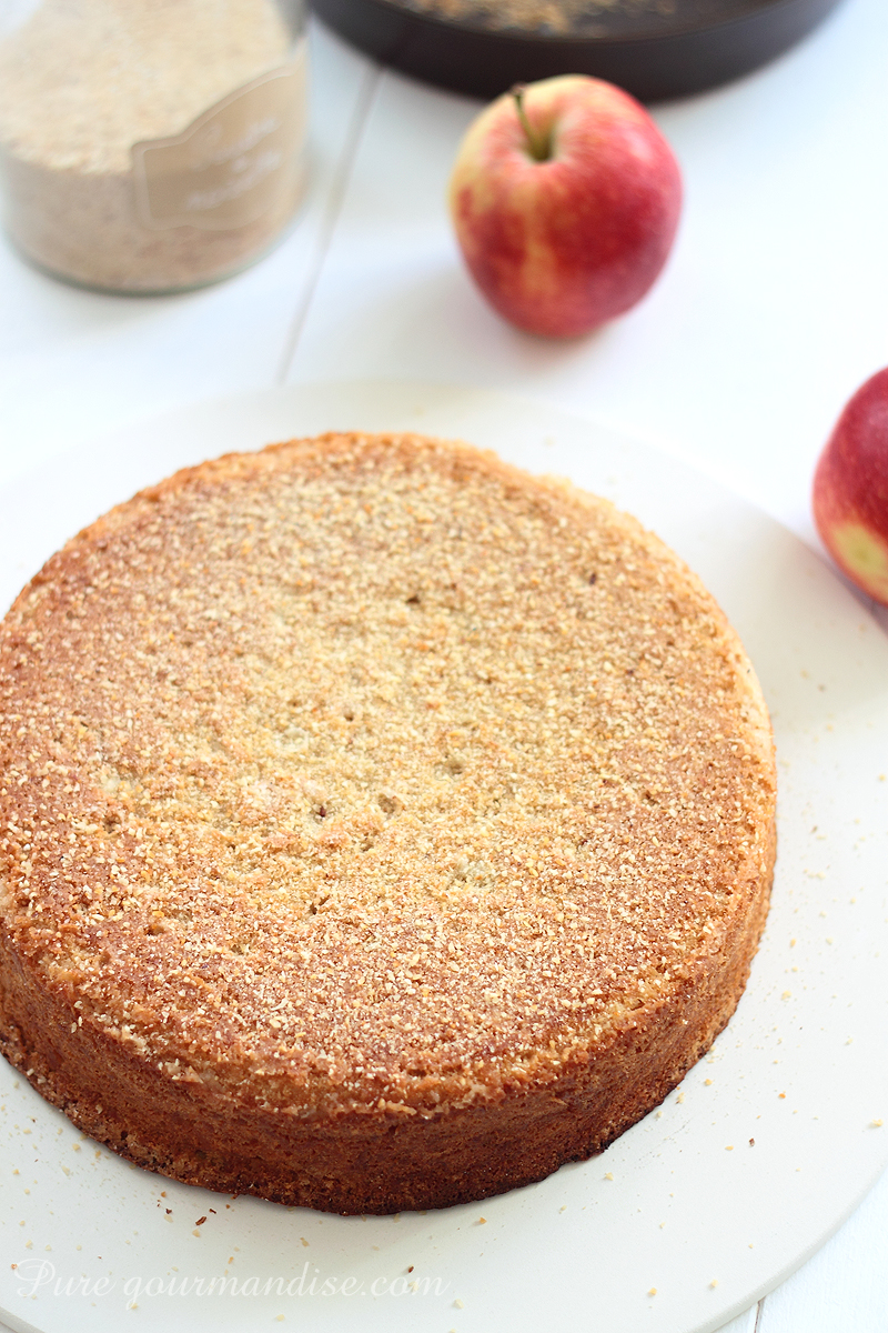 Gâteau humide aux pommes - Pure Gourmandise