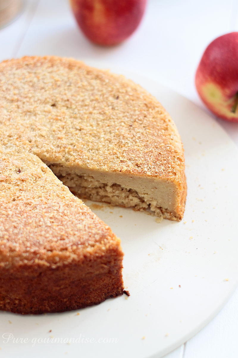 Gâteau humide aux pommes - Pure Gourmandise