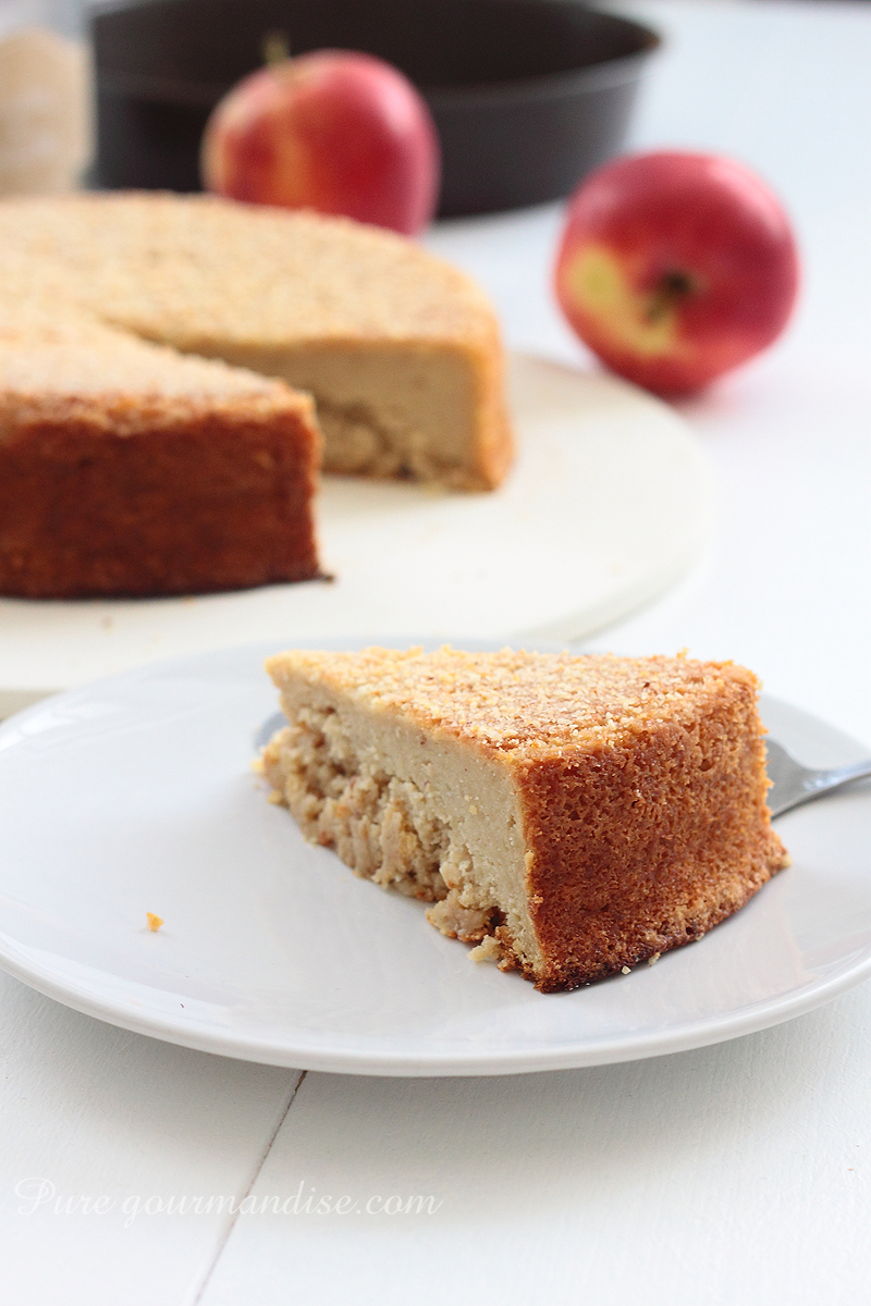 Gâteau humide aux pommes - Pure Gourmandise